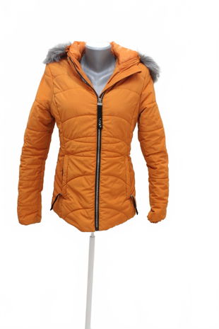Dámska zimná bunda Loap, farba oranžová, veľkosť S