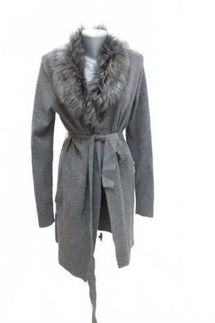 Dámsky sveter F&F, farba sivá, veľkosť 38