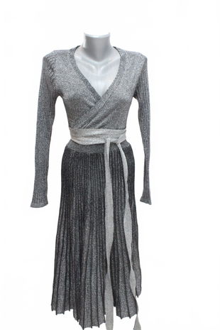 Dámske šaty Genesis, farba sivá, veľkosť S