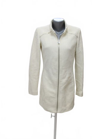 Dámsky kabát Tally Weijl, farba béžová, veľkosť XS