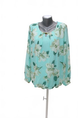 Dámská halenka Genesis, barva květovaná, velikost XL