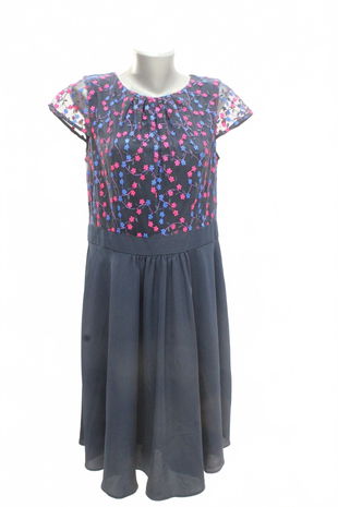 Dámske šaty Orsay, farba kvetovaná, veľkosť 44