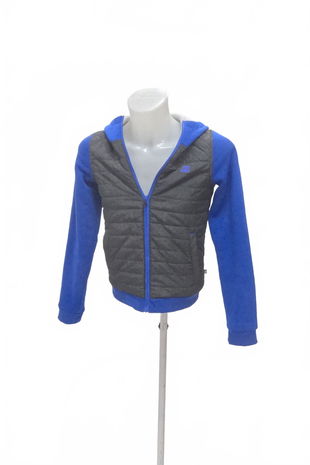 Chlapčenská mikina Alpine Pro bez potlače, farba viacfarebná, veľkosť 164