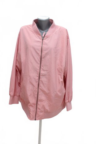 Dámská bunda Bpc Bonprix Collection, barva růžová, velikost 50