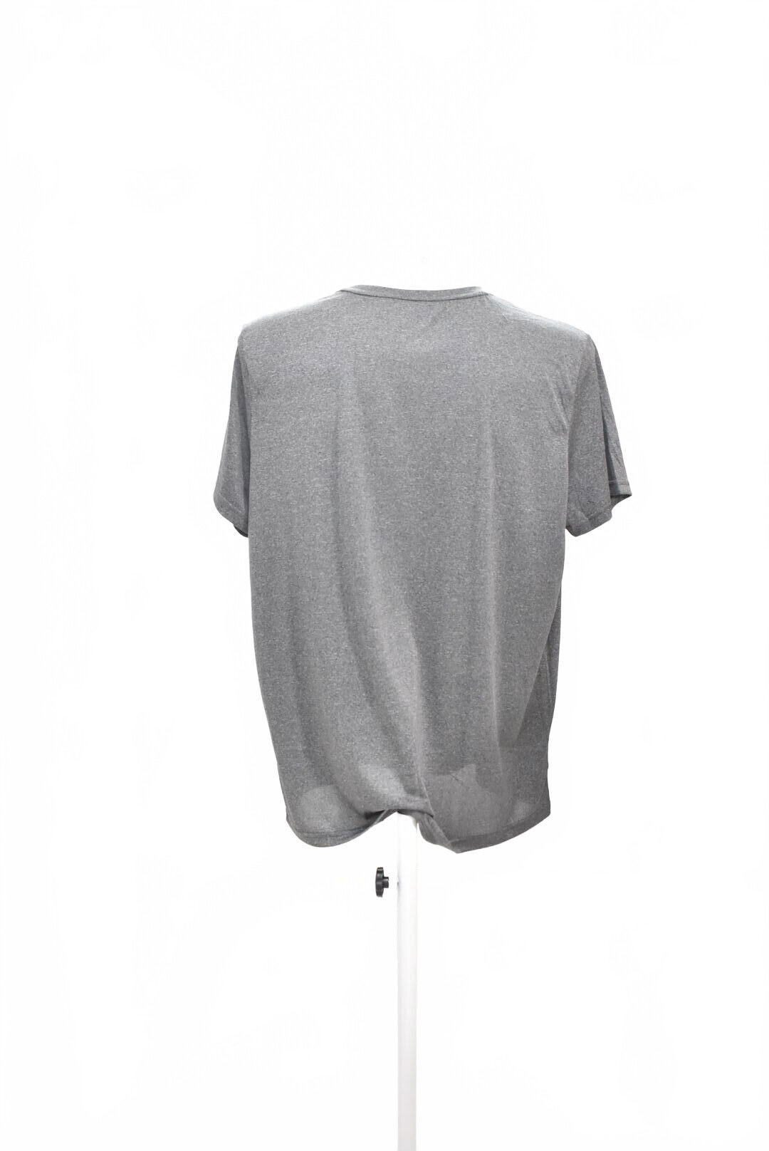 Pánské tričko Crivit bez potisku, barva šedá, velikost XL