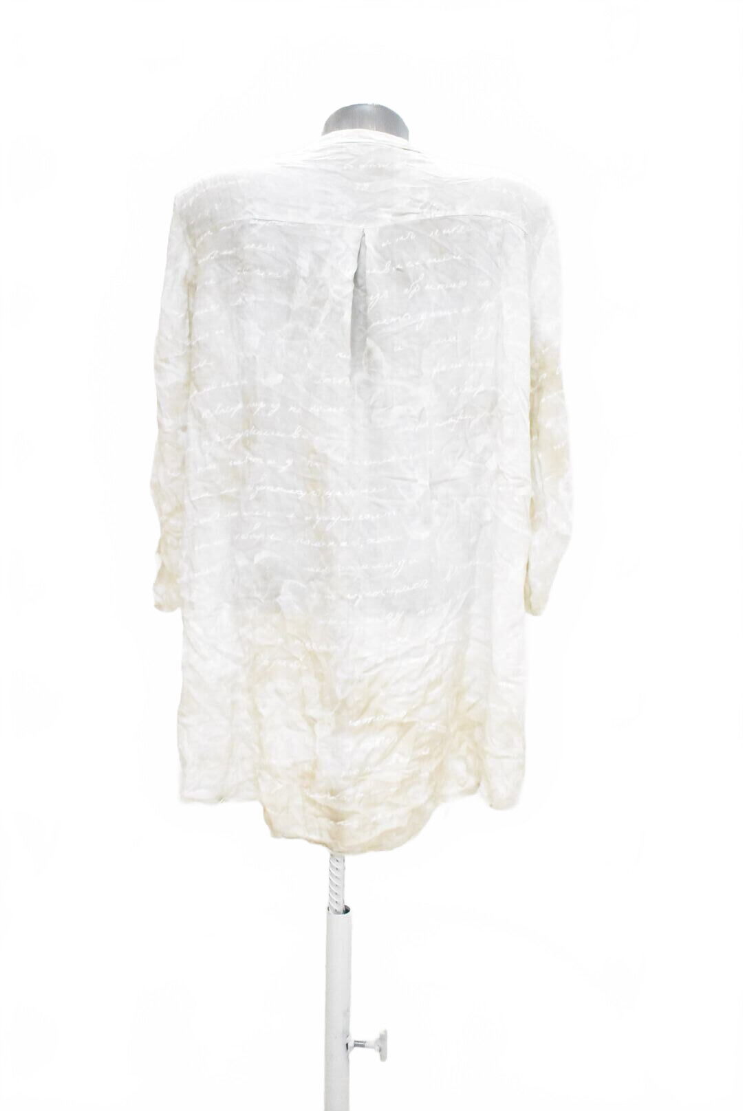 Dámske tričko New Collection bez potlače, farba béžová, veľkosť L