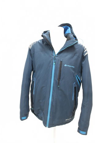 Pánská bunda Alpine Pro, barva modrá, velikost XL
