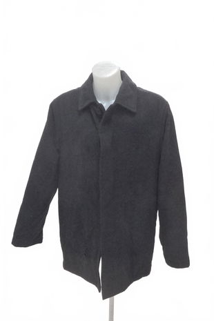 Pánský zimní kabát Genesis, barva černá, velikost 54