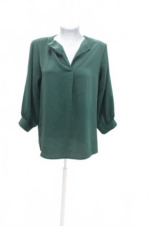 Dámske tričko Fisherfield bez potlače, farba zelená, veľkosť 36