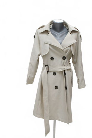 Dámsky kabát Genesis, farba béžová, veľkosť L