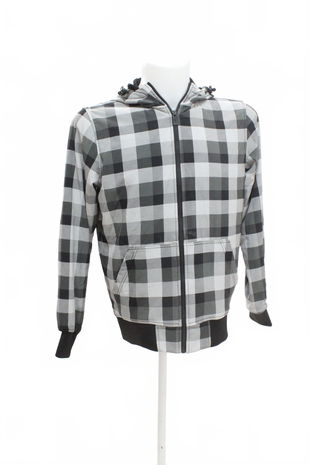 Pánská mikina Fishbone (Fsbn) bez potisku, barva vzorovaná, velikost S