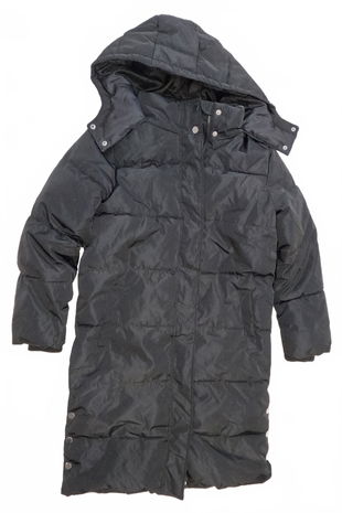 Dievčenská zimná bunda Page One, farba čierna, veľkosť 146