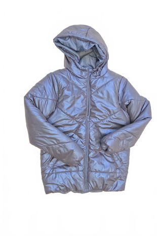 Dievčenská zimná bunda Girls Destination, farba sivá, veľkosť 152