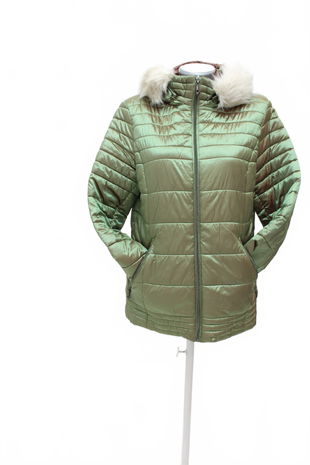 Dámska bunda Anorac, farba zelená, veľkosť 40