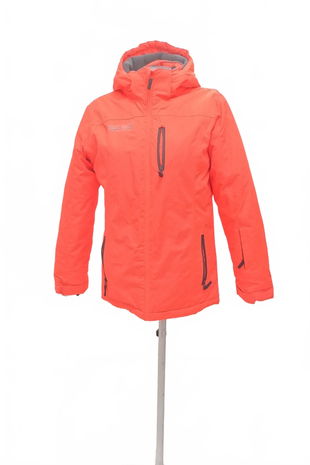 Dievčenská zimná bunda Y.f.k, farba ružová, veľkosť 158