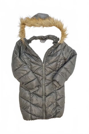 Dievčenská zimná bunda Girls Destination, farba khaki, veľkosť 140