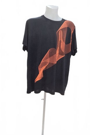 Pánské tričko Crivit bez potisku, barva černá, velikost 4XL