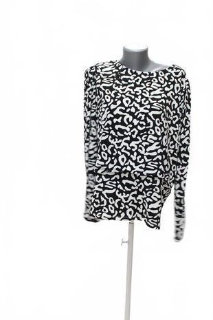 Dámské tričko Orsay bez potisku, barva zvířecí vzory, velikost XL