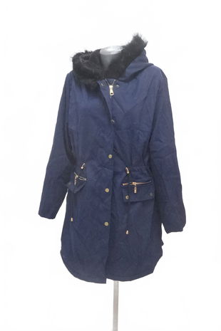 Dámska bunda Genesis, farba modrá, veľkosť L