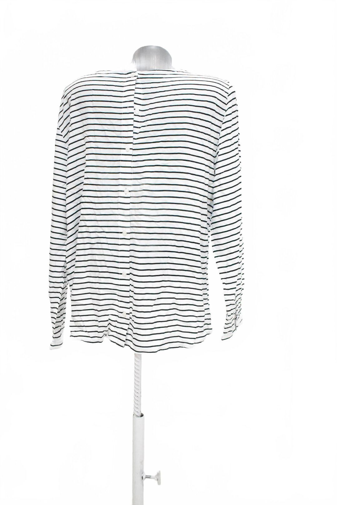 Dámské tričko Tom Tailor bez potisku, barva pruhovaná, velikost 46