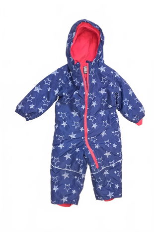 Dievčenská zimná kombinéza Lupilu, farba modrá, veľkosť 92