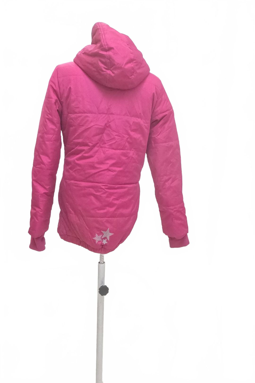 Dievčenská zimná bunda Y.f.k, farba ružová, veľkosť 170
