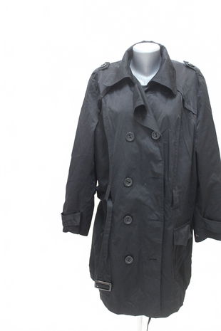 Dámský kabát Maxi Blue, barva černá, velikost 48