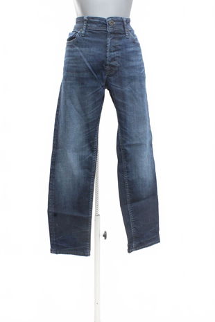 Pánské kalhoty Jack & Jones, barva denim, velikost S
