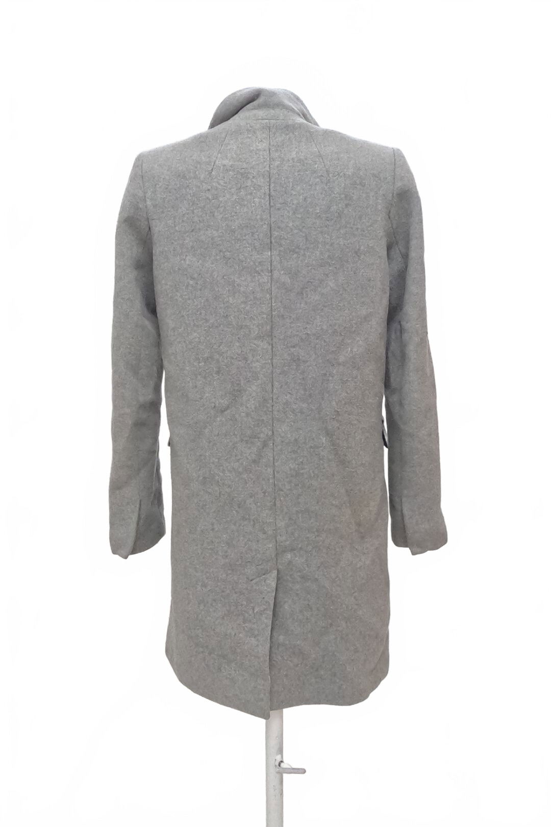 Dámsky kabát Zara, farba sivá, veľkosť S