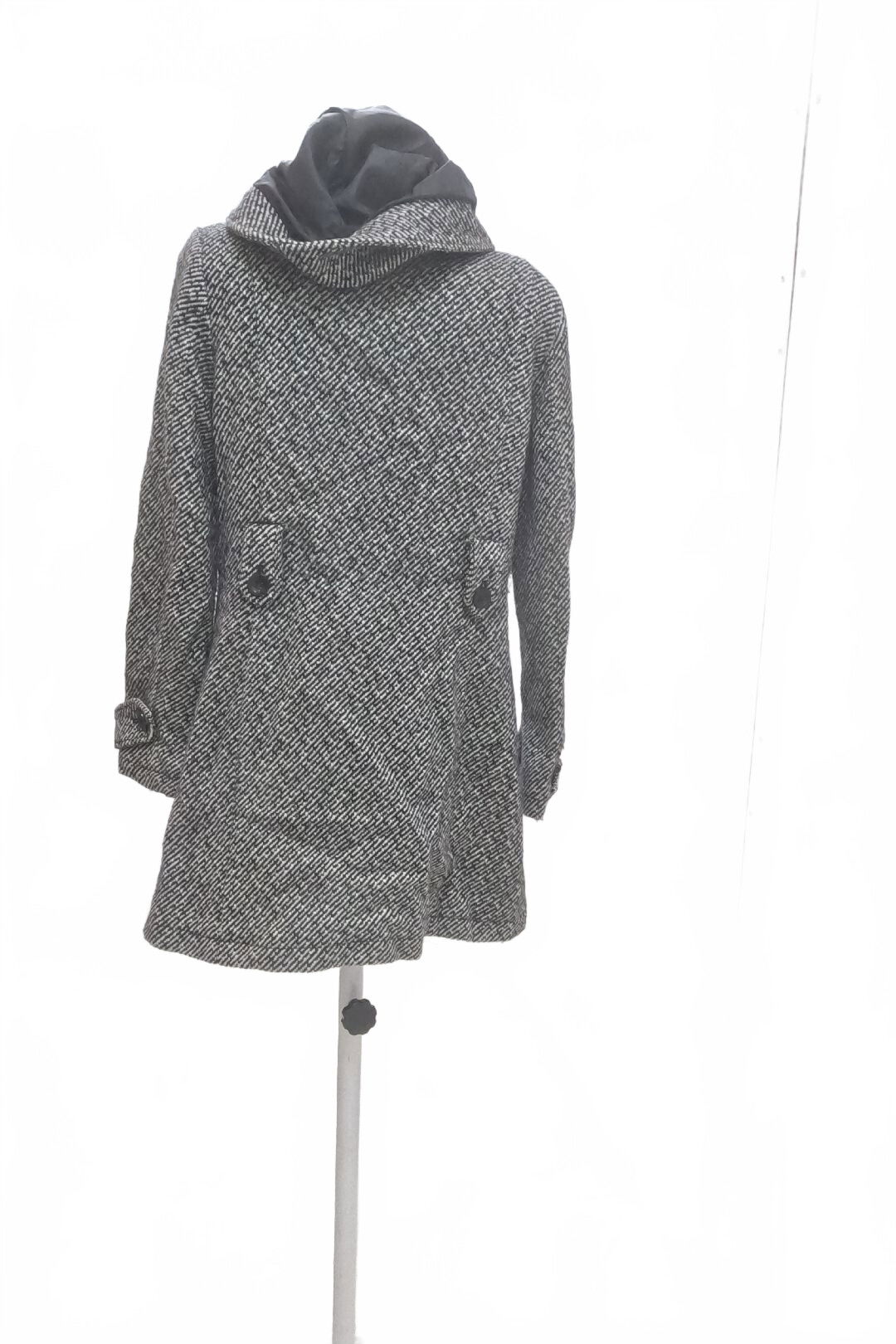 Dámsky zimný kabát Janina, farba vzorovaná, veľkosť S