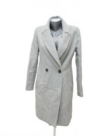 Dámsky zimný kabát Answear, farba sivá, veľkosť S