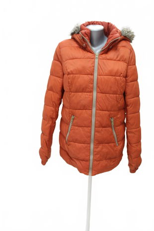 Dámska zimná bunda John Baner, farba oranžová, veľkosť 42