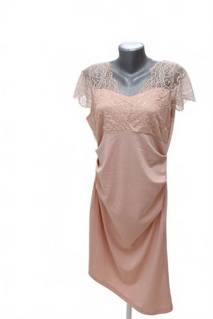 Dámské šaty Genesis, barva růžová, velikost 3XL