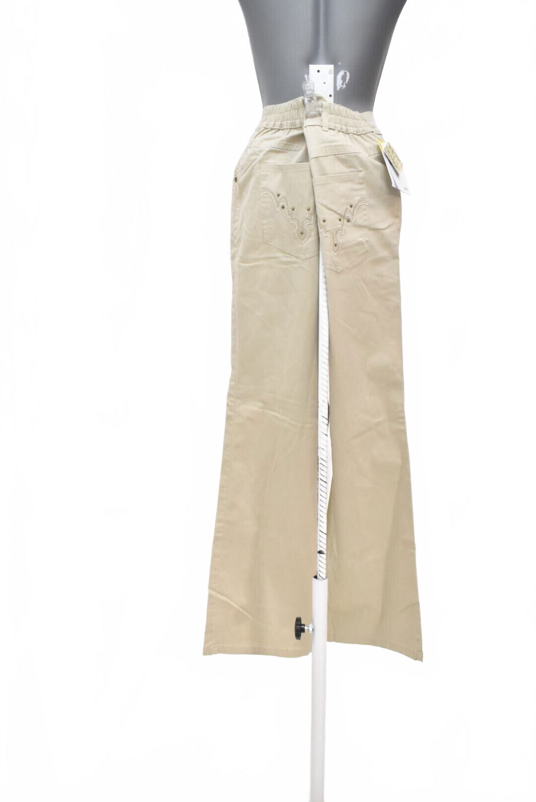 Dámské kalhoty Genesis, barva béžová, velikost XL