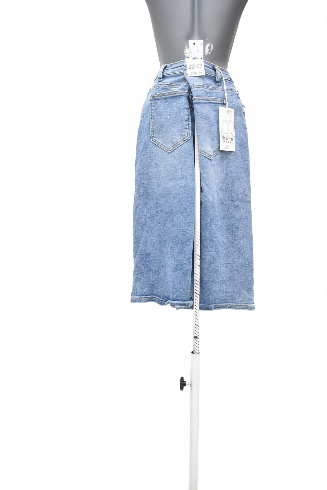 Dámska sukňa Genesis, farba denim, veľkosť 36