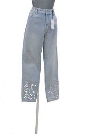 Dámske nohavice Fisherfield, farba denim, veľkosť 38