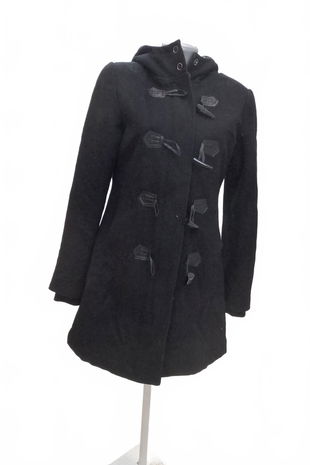 Dámska bunda Amisu, farba čierna, veľkosť 36