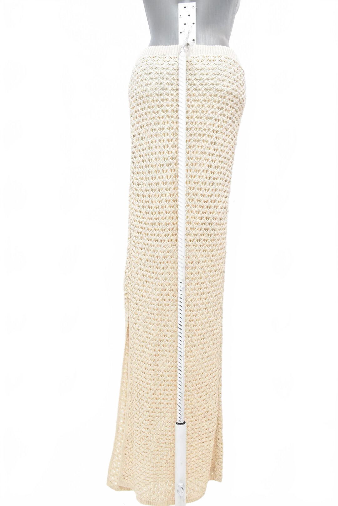 Dámska sukňa Amisu, farba béžová, veľkosť 38