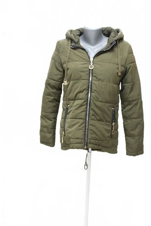 Dámska bunda Genesis, farba khaki, veľkosť M