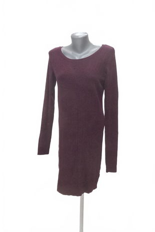 Dámske šaty Esmara, farba bordó, veľkosť S