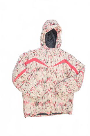 Dievčenská zimná bunda Genesis, farba vzorovaná, veľkosť 152