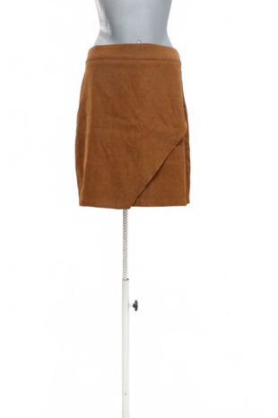 Dámska sukňa Shein, farba hnedá, veľkosť 38