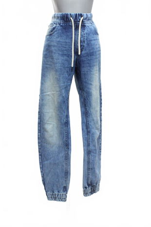 Pánské kalhoty Cropp, barva denim, velikost L