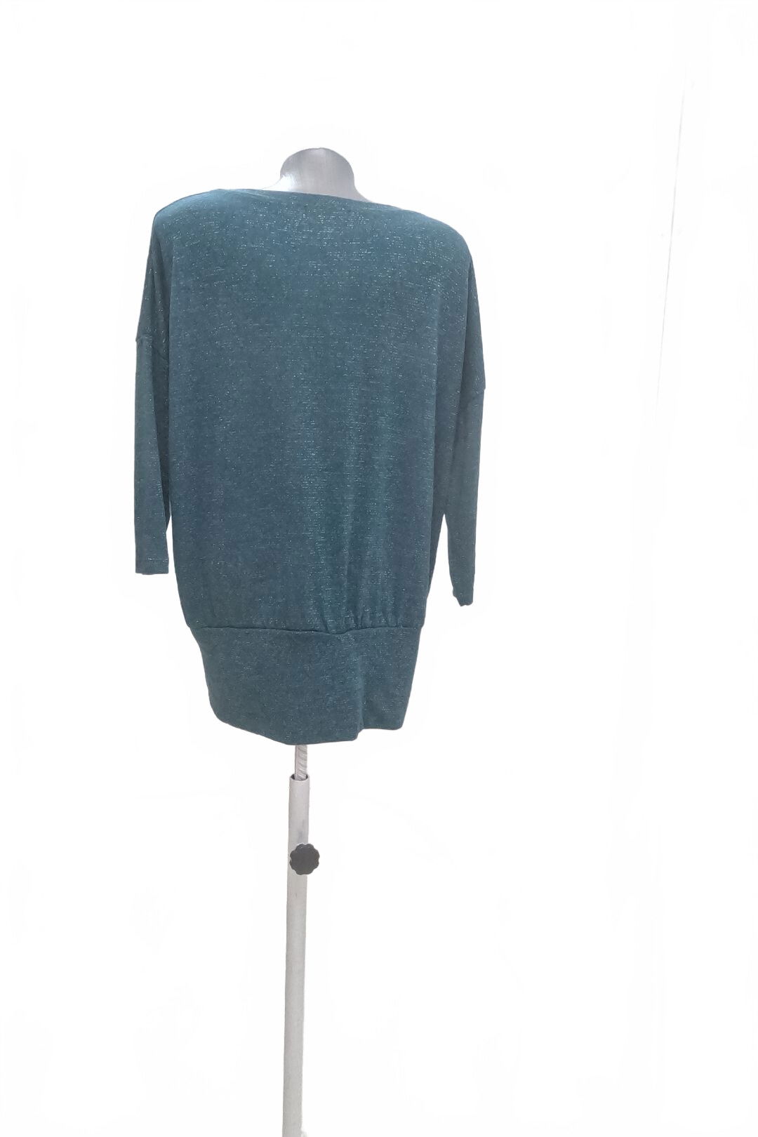 Dámské tričko Genesis bez potisku, barva tyrkysová, velikost XL