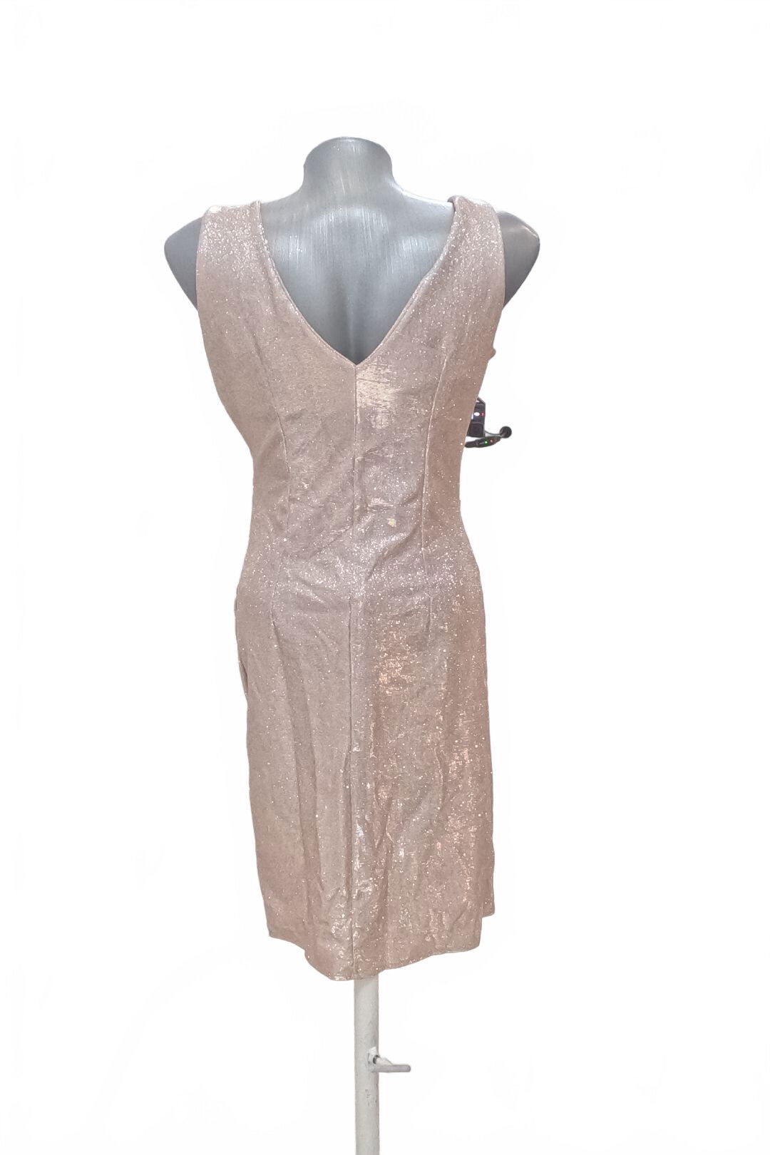 Dámske šaty New Collection, farba zlatá, veľkosť S