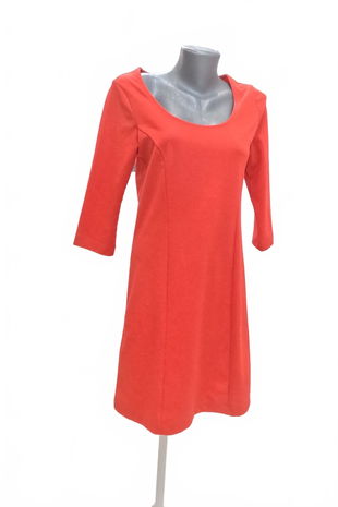 Dámske šaty Janina, farba červená, veľkosť 38