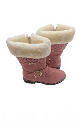Dívčí zimní boty Genesis, barva růžová, velikost 34