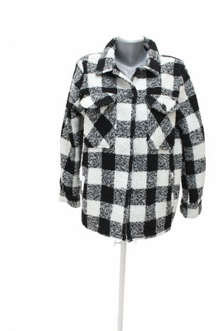 Dámsky kabát Fisherfield, farba vzorovaná, veľkosť M