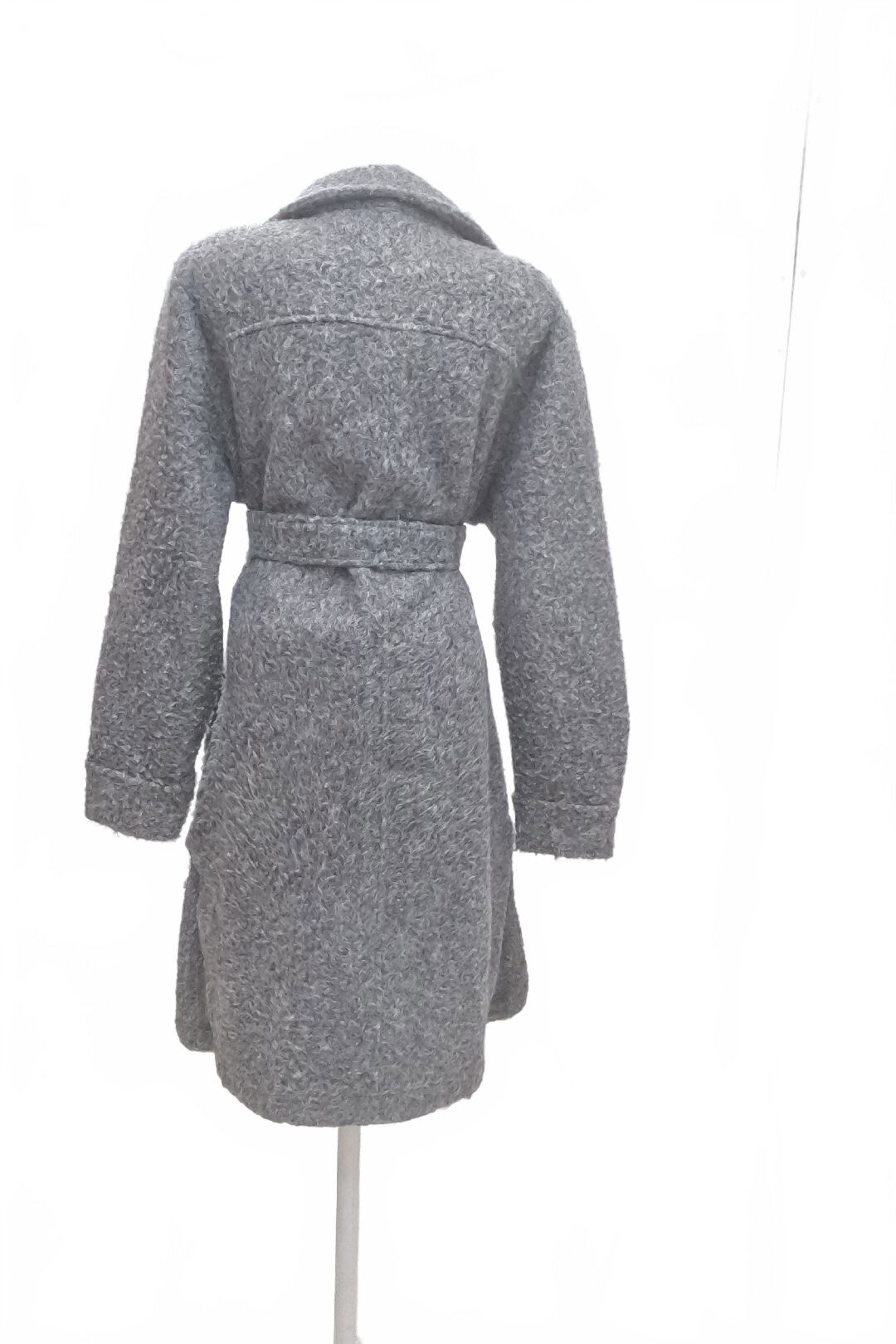 Dámsky kabát F&F, farba sivá, veľkosť 42