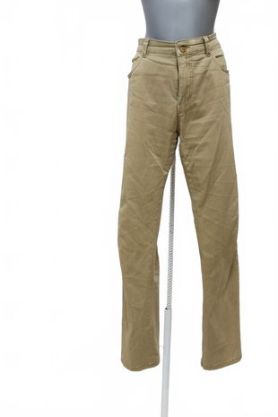 Pánské kalhoty House, barva béžová, velikost XL